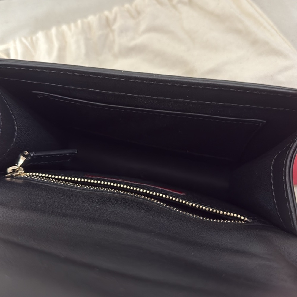 Valentino Black Crossbody Bag with Silver Studs - Picture 6 of 8